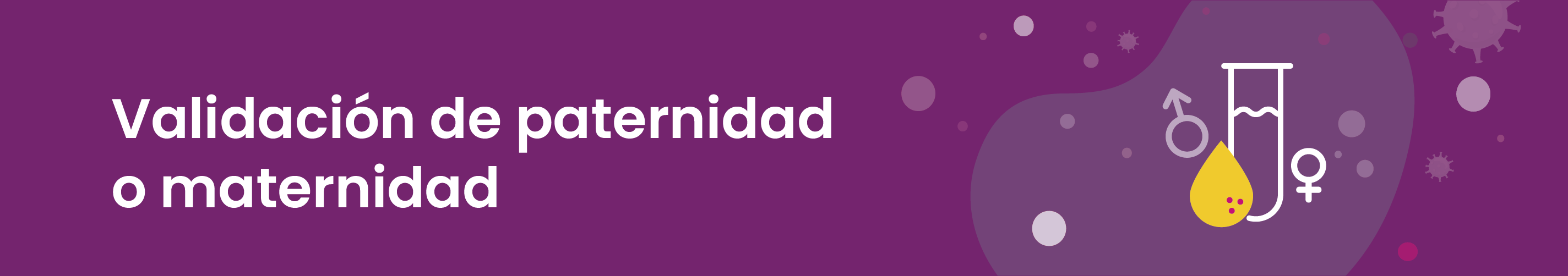 Pruebas de paternidad discretas